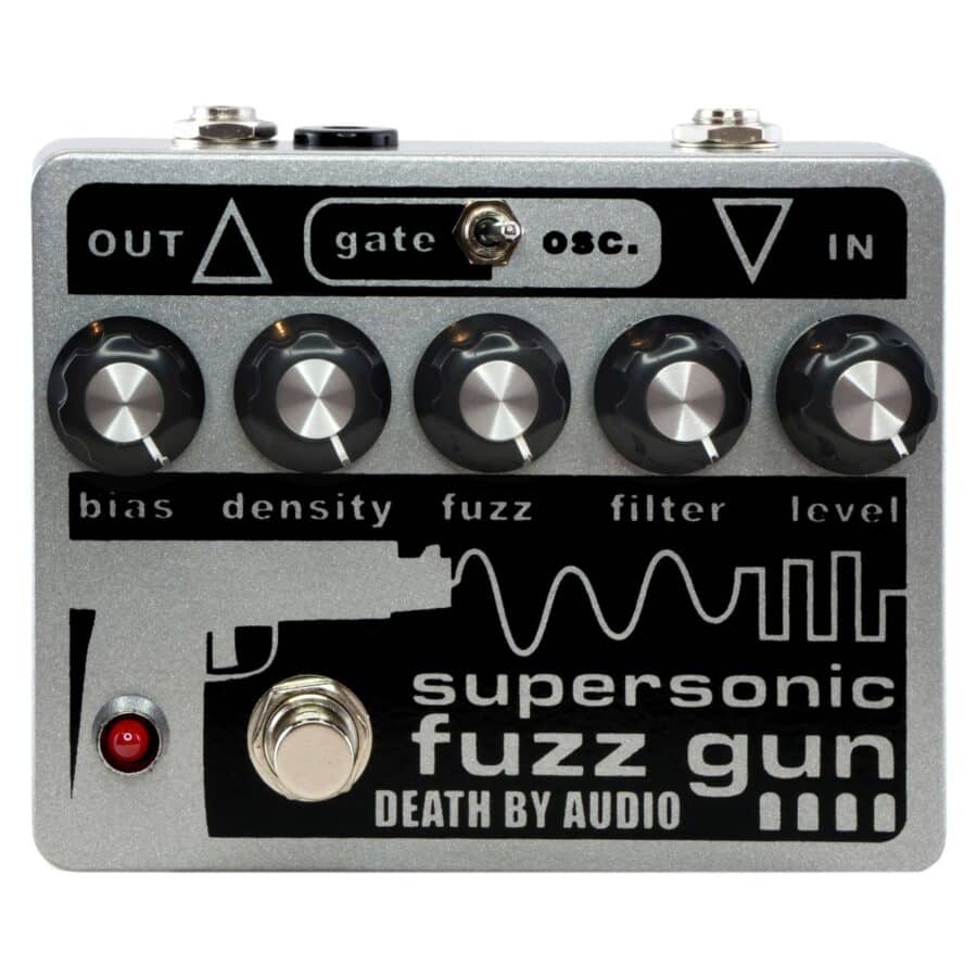 Death By Audio Supersonic Fuzz Gun Direct Facing Hi Res