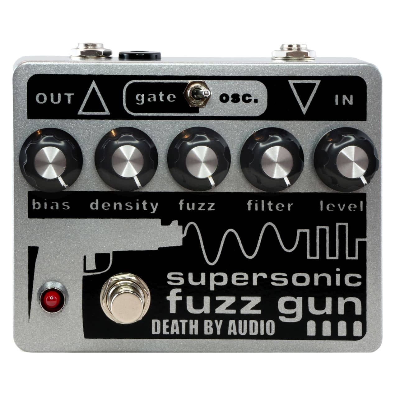 Death By Audio Supersonic Fuzz Gun Direct Facing Hi Res