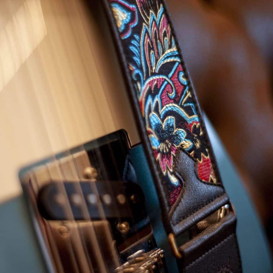 Guitar Strap Vegan Beppu Beautiful Colors (2 De 17)