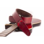 Guitar Strap Red Charm (7)
