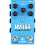 Keeley Electronics Hydra Stereo Reverb Tremolo Effect Pedal Front