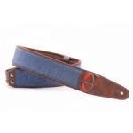 Righton Guitar Strap Vegan Boxeo Blue (1)