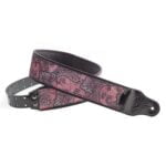 Steady Jazz J Paisley Velvet Burgundy (1)