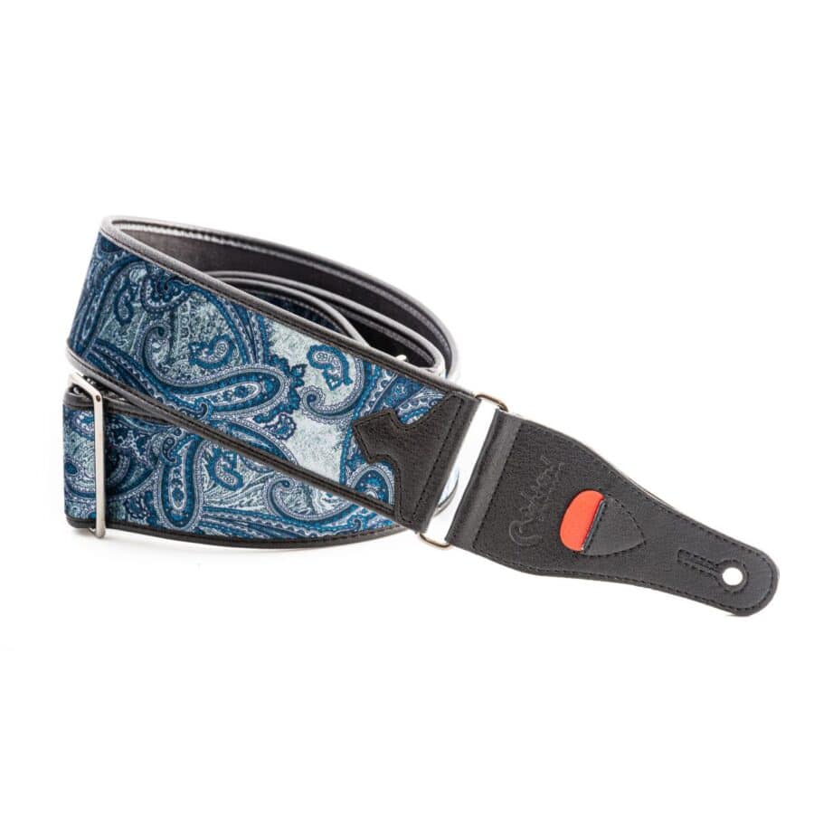 Steady Talisman T Paisley Velvet Blue (1)