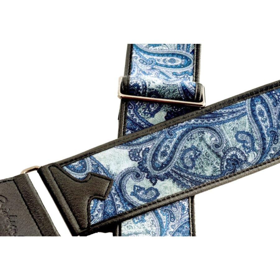 Steady Talisman T Paisley Velvet Blue (4)
