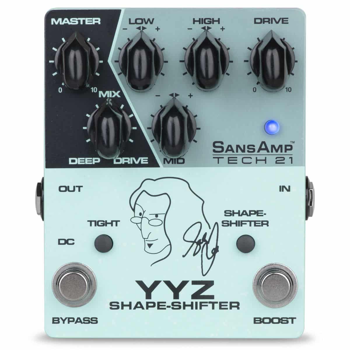 Tech21 Sansamp Geddylee Yyz Shape Shifter Front