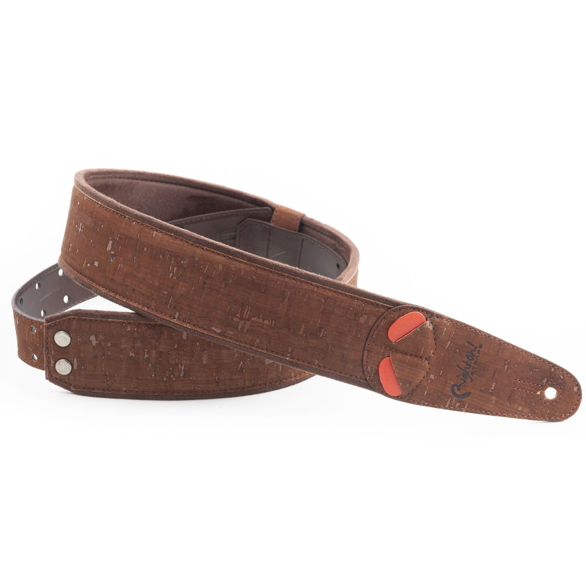 Guitar Strap Cork Brown (3)
