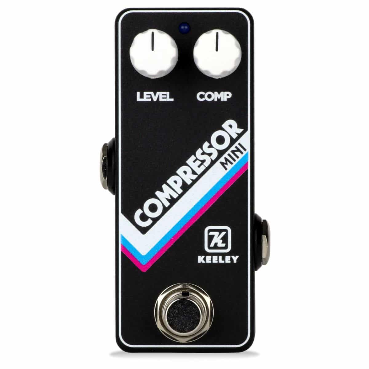 Keeley Electronics Compressor Mini Effect Pedal Black 001 Front