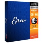 Elixir Nanoweb Nickel Wound 9 46 Electric Guitar 12027