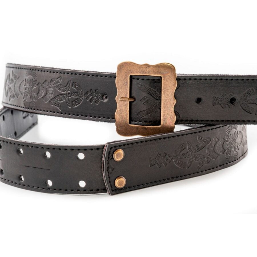 Guitar Strap Legend Bohemian Vegan Black Strap Righton ( 1200