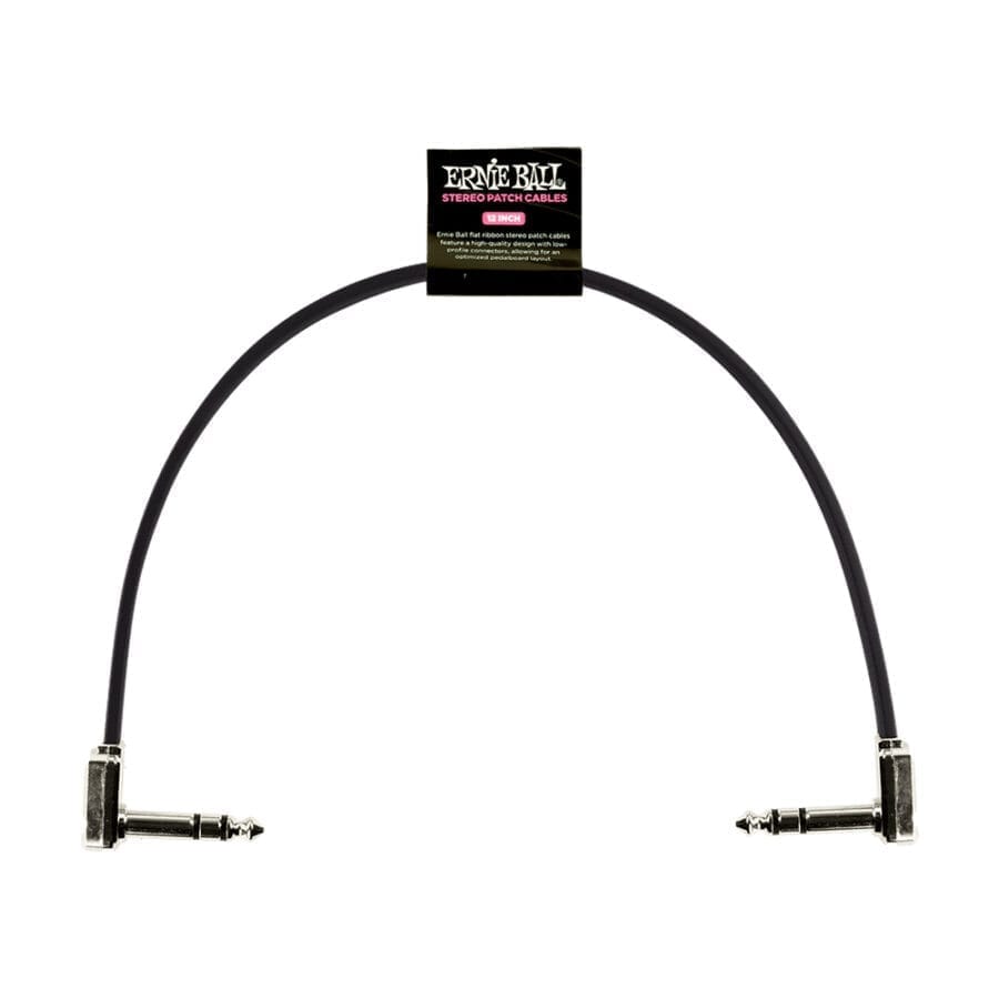 Ernie Ball Eb 6409 Trs Flat Patch Cable 30 Cm