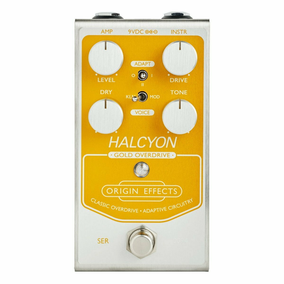 Origin Effects Halcyon Gold Overdrive Front (web) Off