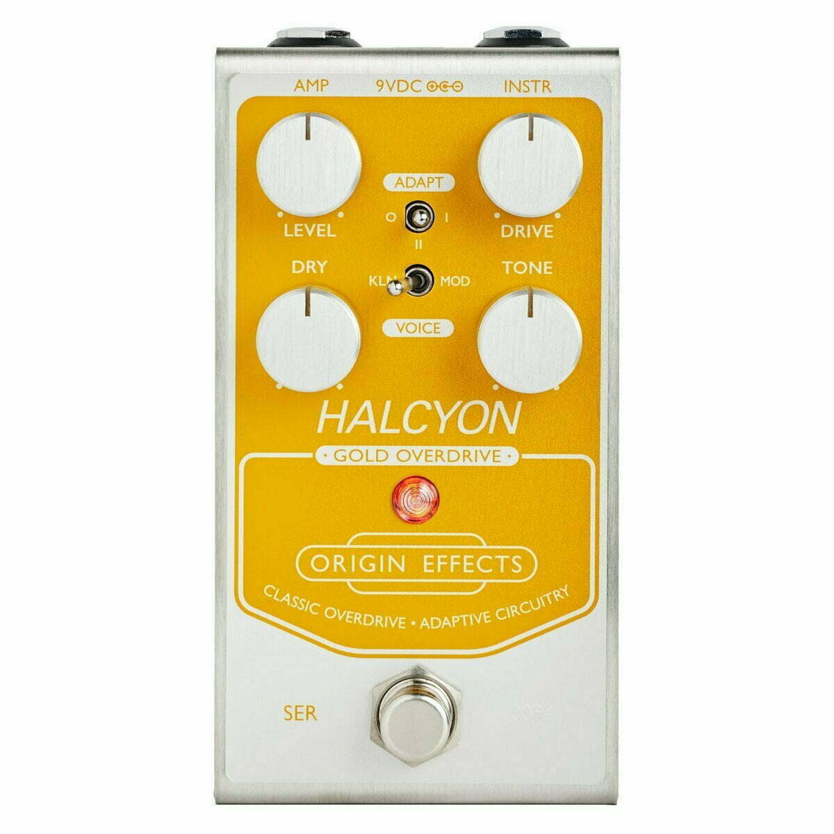 Origin Effects Halcyon Gold Overdrive Front (web) On
