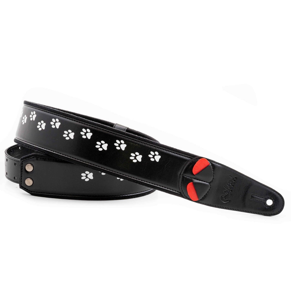 Guitar Strap Cat Black White Righton Straps 10 1705564326