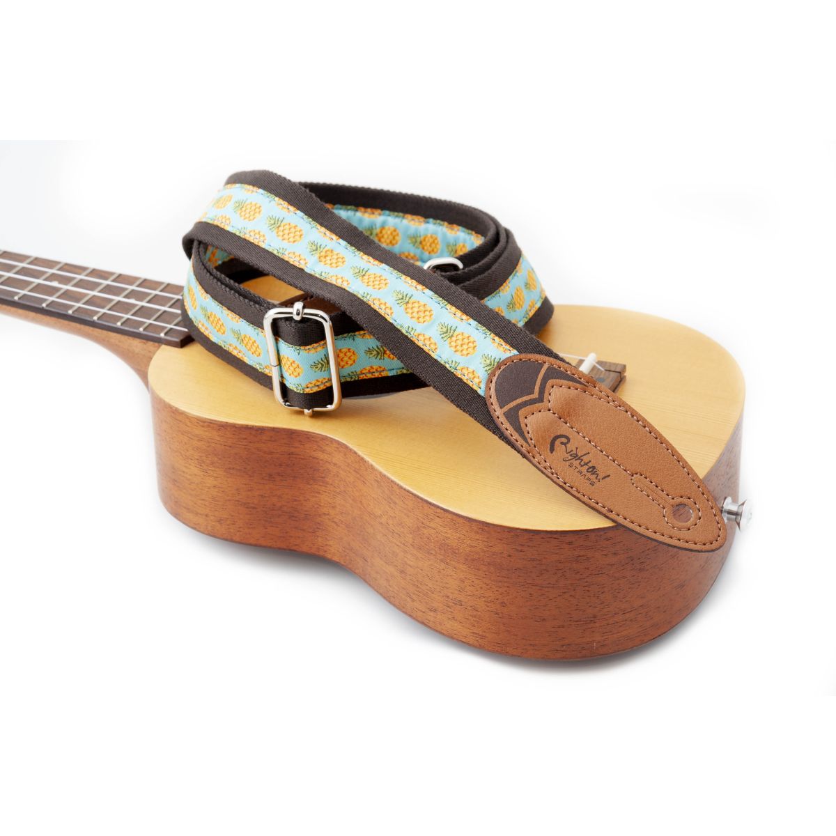 Guitar Strap Road Runner Surf Malibu Brown (4)