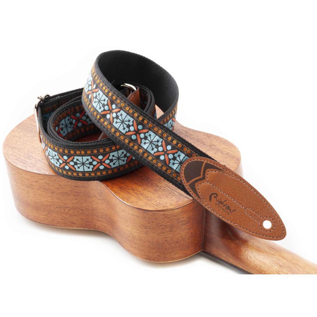 Guitar Strap Road Runner Surf Raider Teal (3)