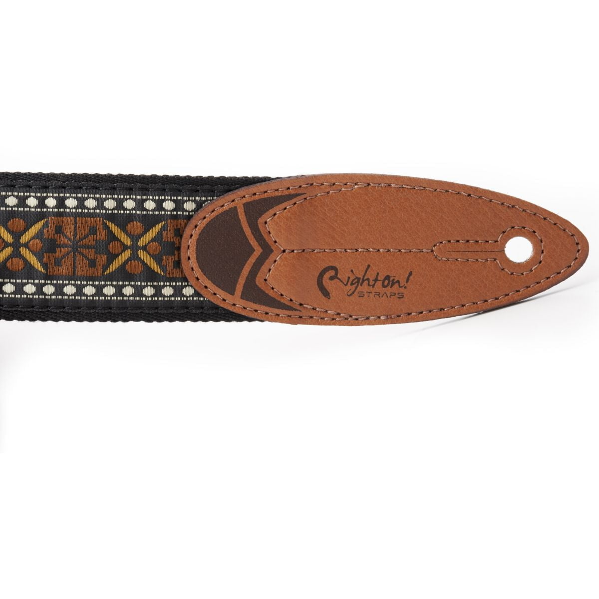 Guitar Strap Road Runner Surf Rider Brown (6)