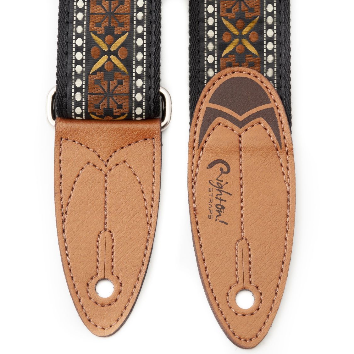 Guitar Strap Road Runner Surf Rider Brown (7)