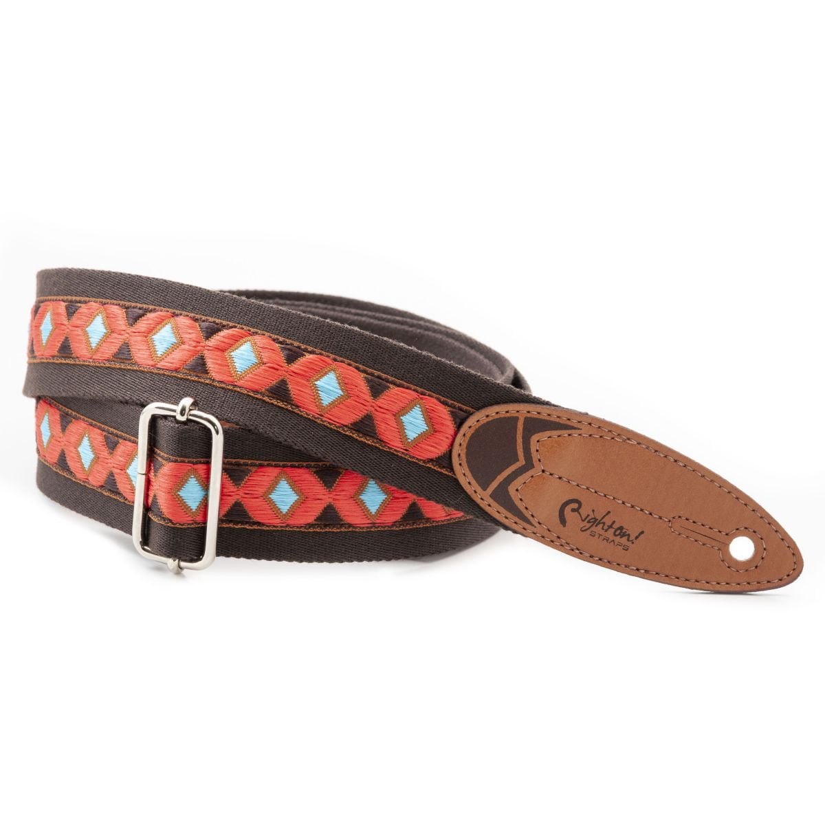 Guitar Strap Road Runner Surf Shorey Brown (4)