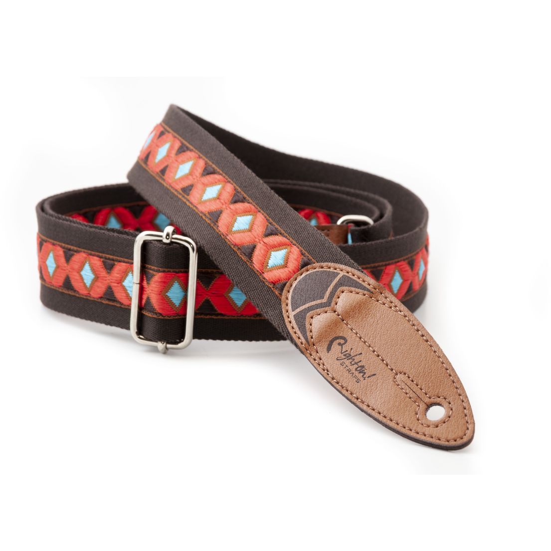 Guitar Strap Road Runner Surf Shorey Brown (5)