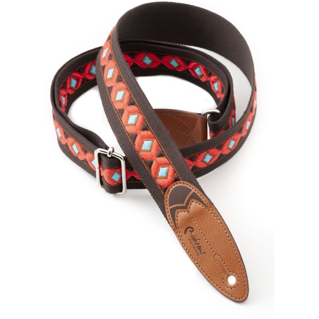 Guitar Strap Road Runner Surf Shorey Brown (6)