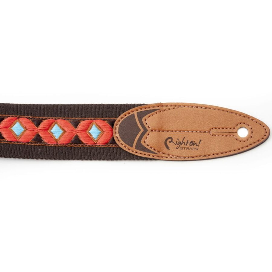 Guitar Strap Road Runner Surf Shorey Brown (8)