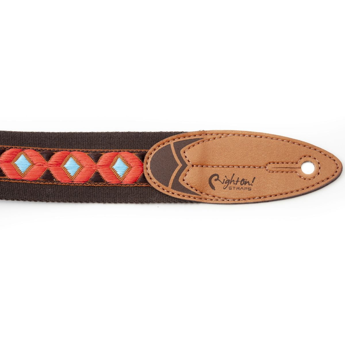 Guitar Strap Road Runner Surf Shorey Brown (8)