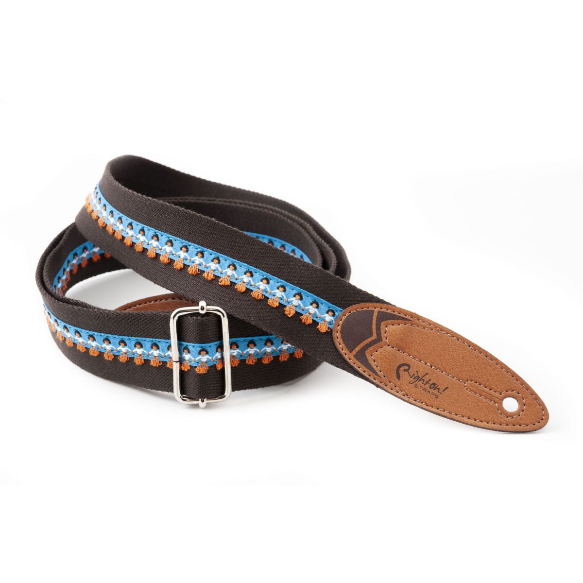 Guitar Strap Road Runner Surf Waimea Brown (3)