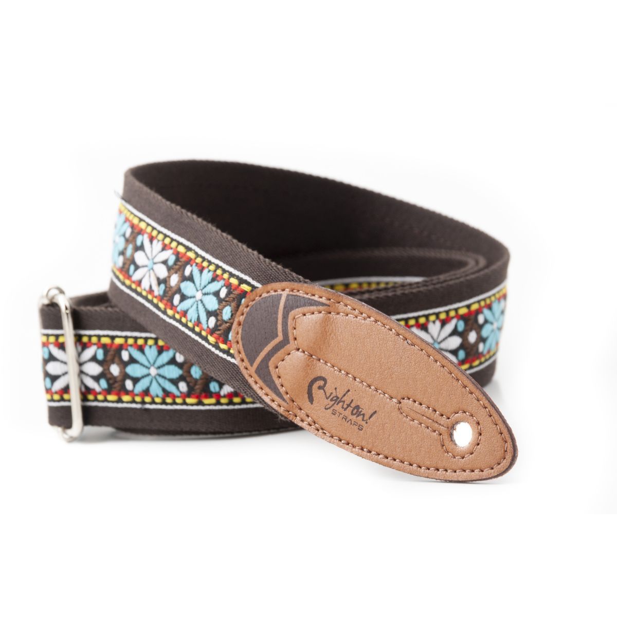 Guitar Strap Road Runner Surf Wind Brown (7)