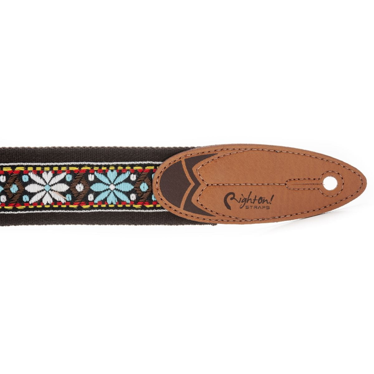 Guitar Strap Road Runner Surf Wind Brown (8)