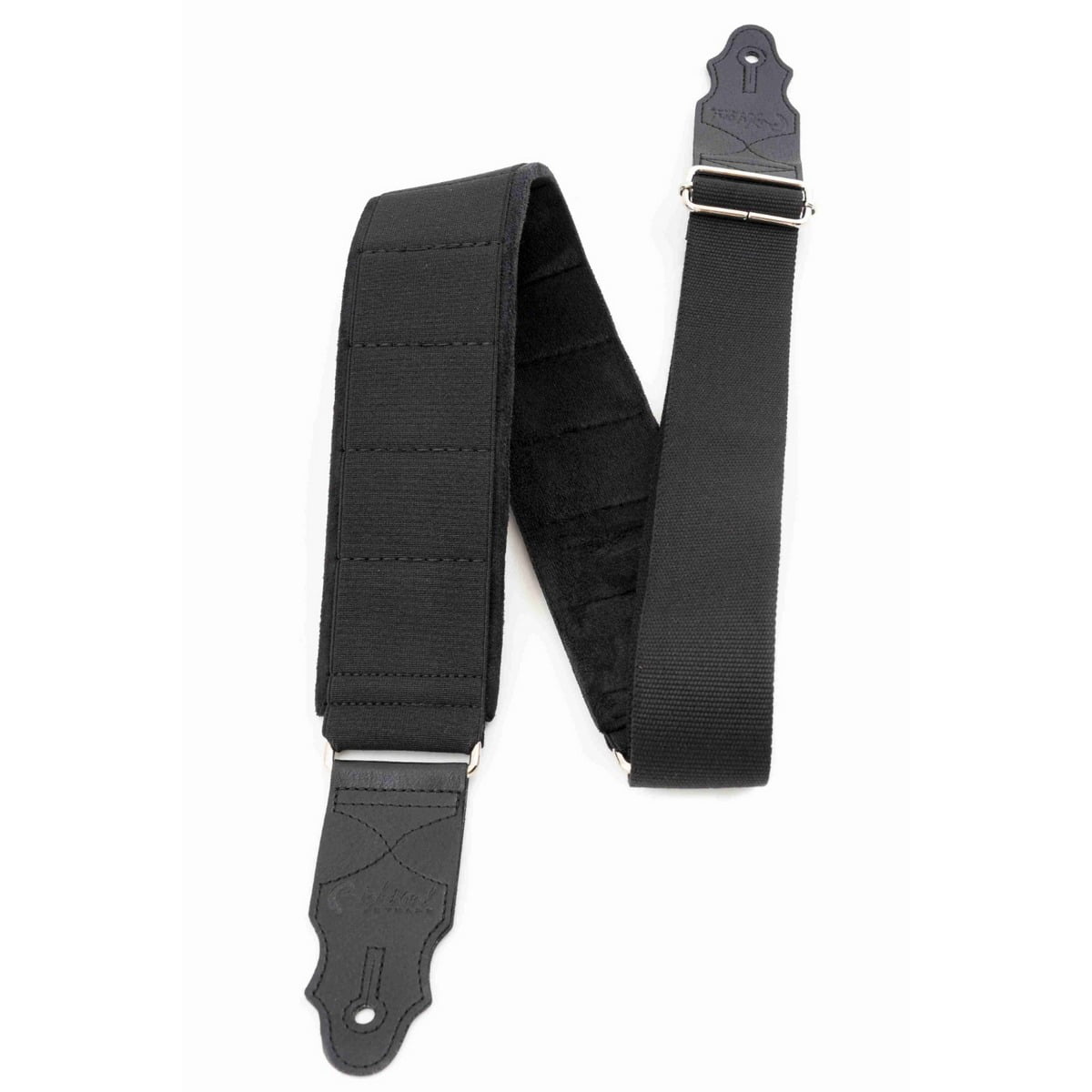 Vegan Guitar Strap Elastic Black 4 1691155255