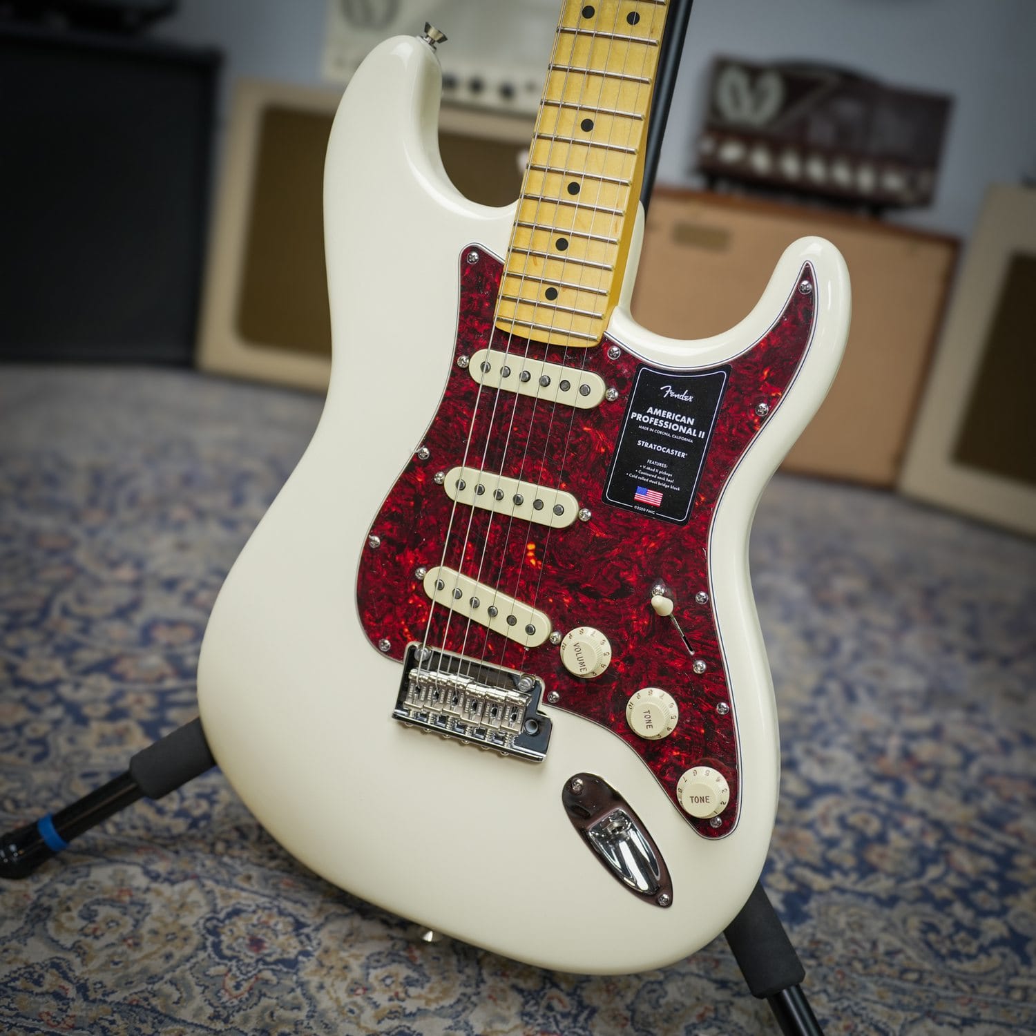 Fender American Professional Ii Stratocaster Olympic White (1)