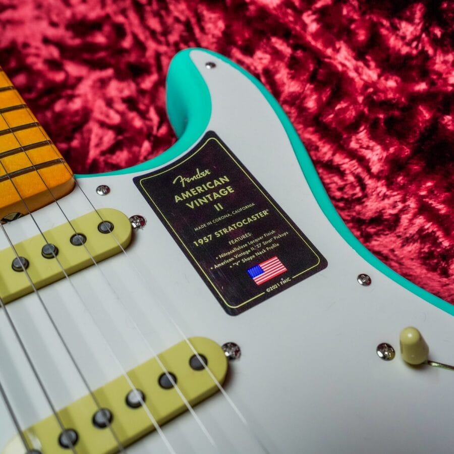 Fender American Vintage Ii 1957 Stratocaster Sea Foam Green (5)