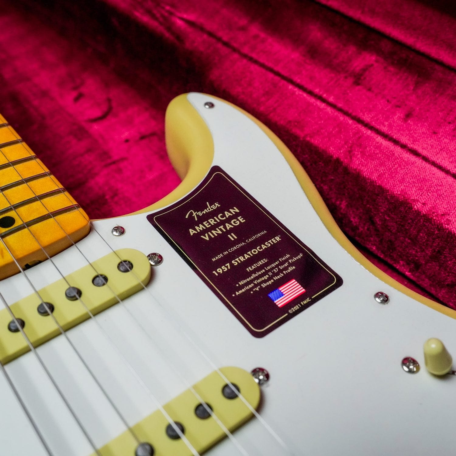 Fender American Vintage Ii 1957 Stratocaster Vintage Blonde (5)