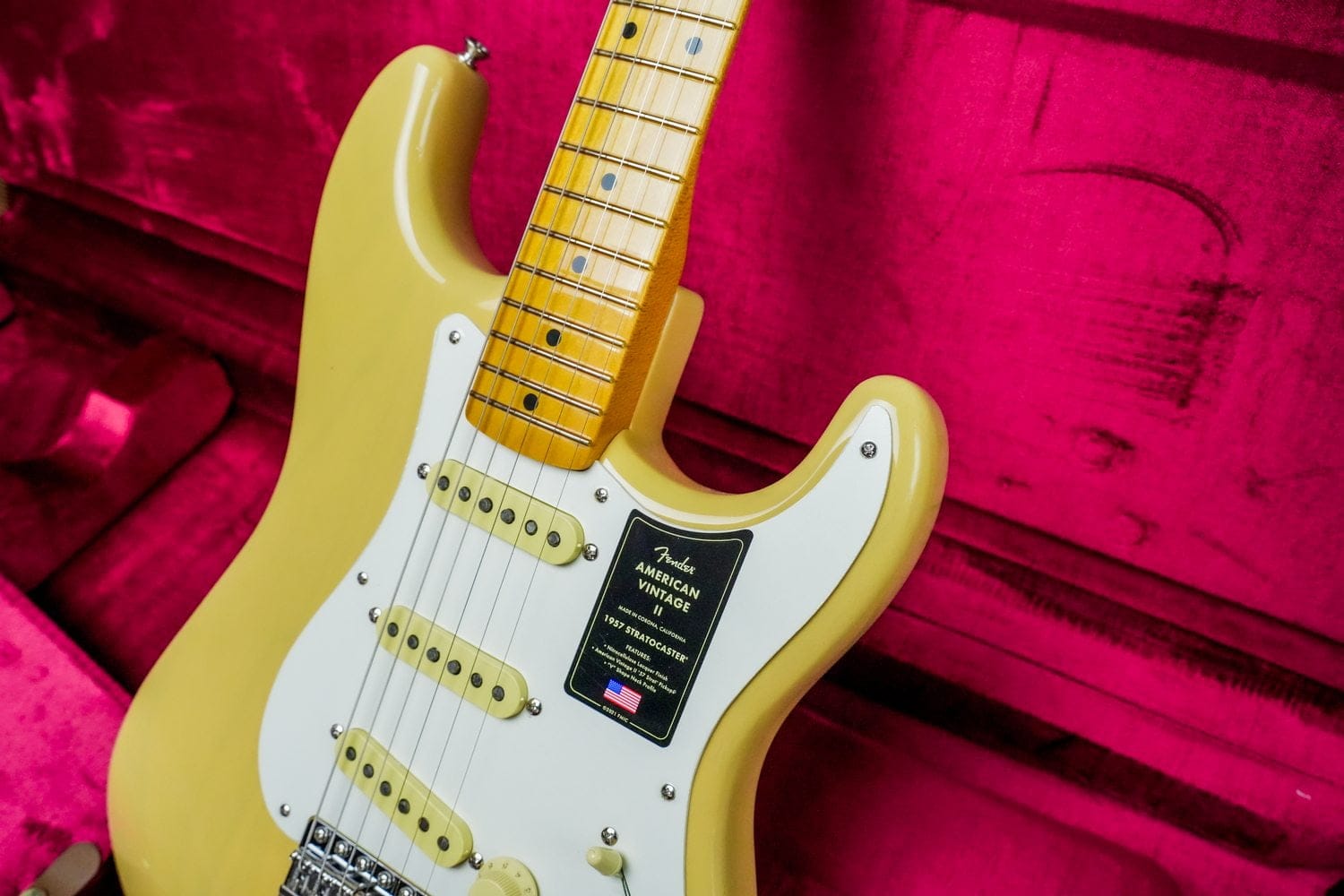 Fender American Vintage Ii 1957 Stratocaster Vintage Blonde (7)