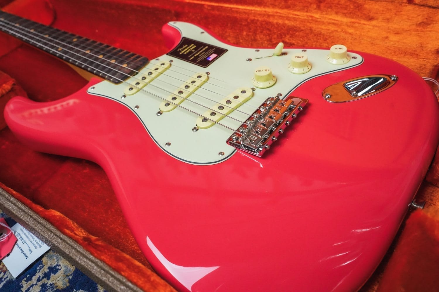 Fender American Vintage Ii 1961 Stratocaster Fiesta Red (3)