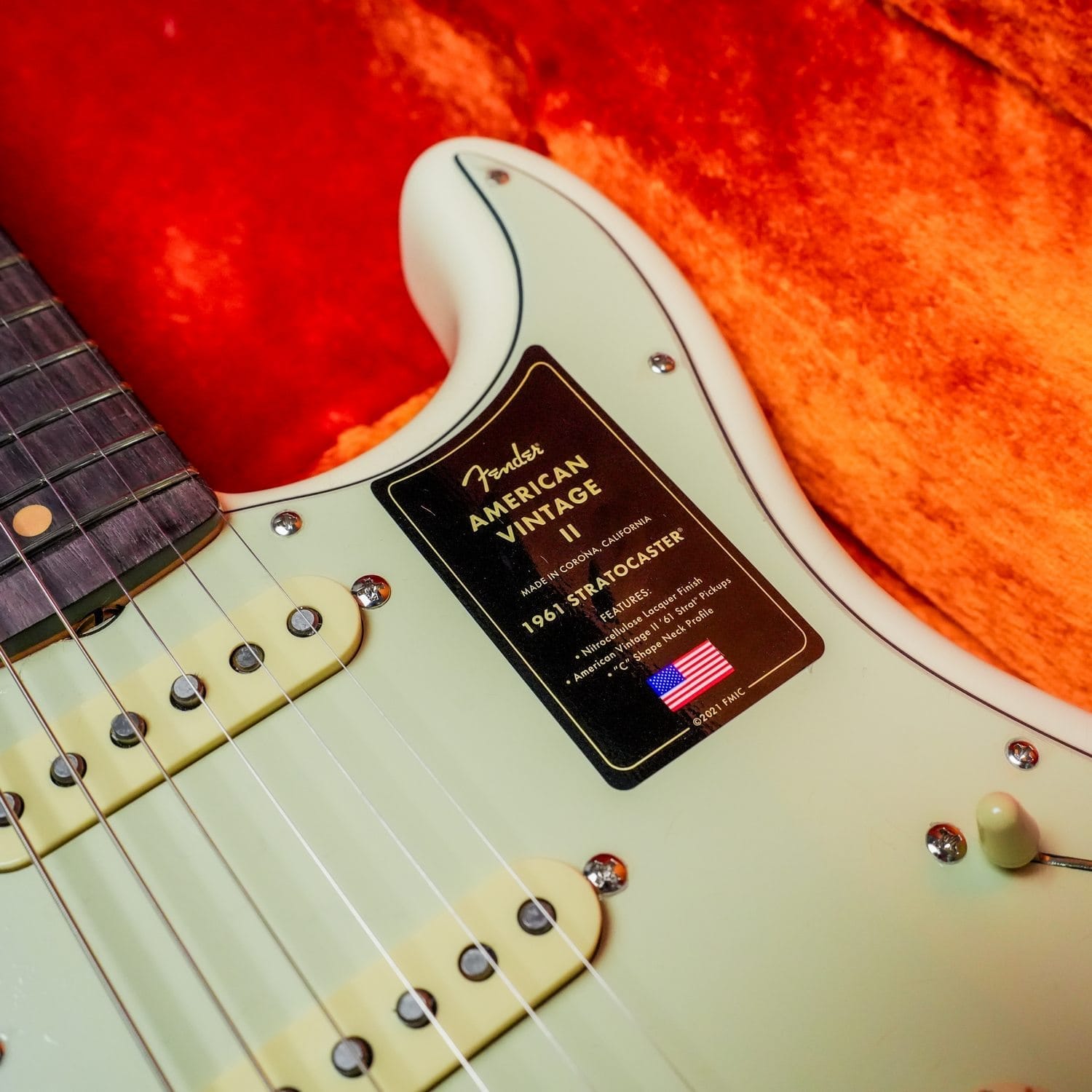 Fender American Vintage Ii 1961 Stratocaster Olympic White (3)