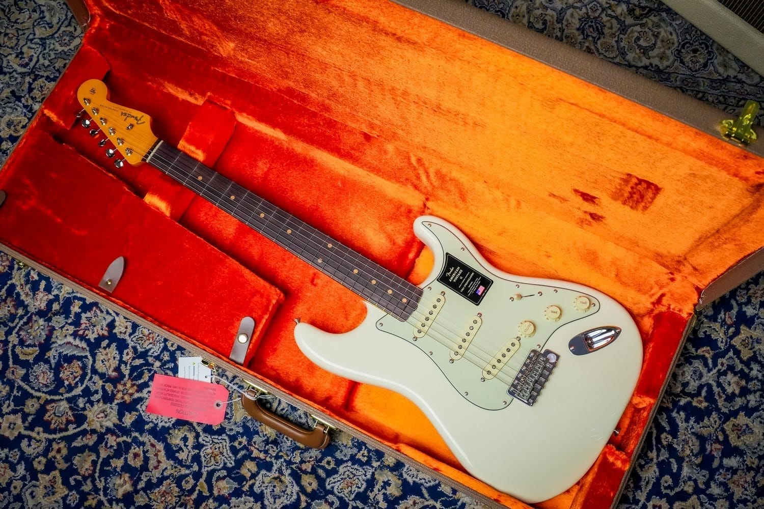 Fender American Vintage Ii 1961 Stratocaster Olympic White (8)
