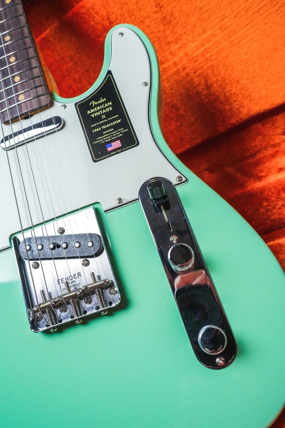 Fender American Vintage Ii 1963 Telecaster Surf Green (10)