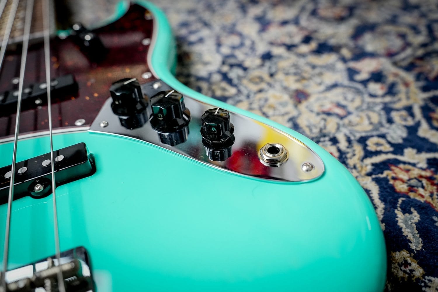 Fender American Vintage Ii 1966 Jazz Bass Sea Foam Green 1 (8)