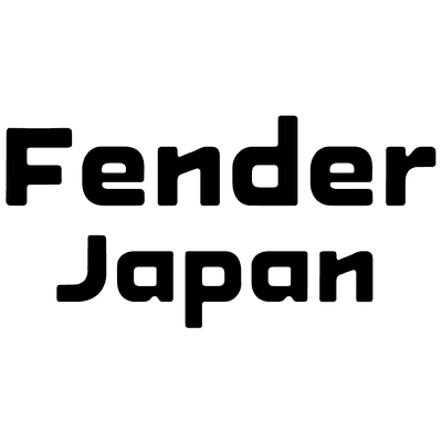 Fender Japan Text Logo