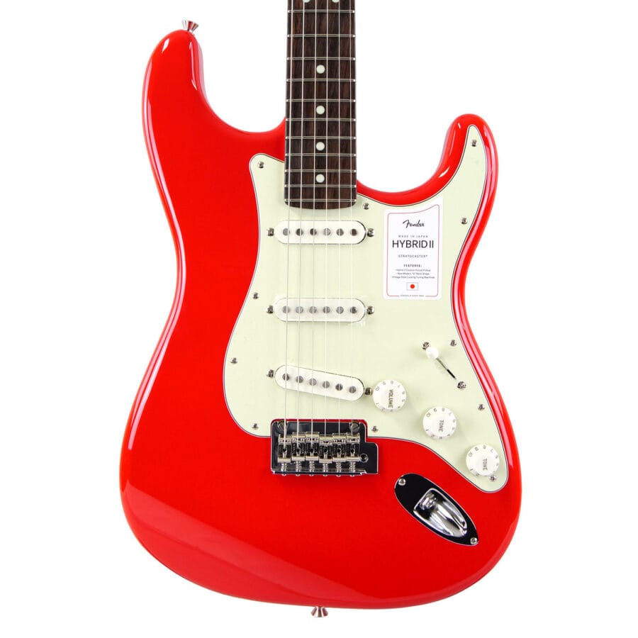 Fender Japan Hybrid Ii Stratocaster Modena Red
