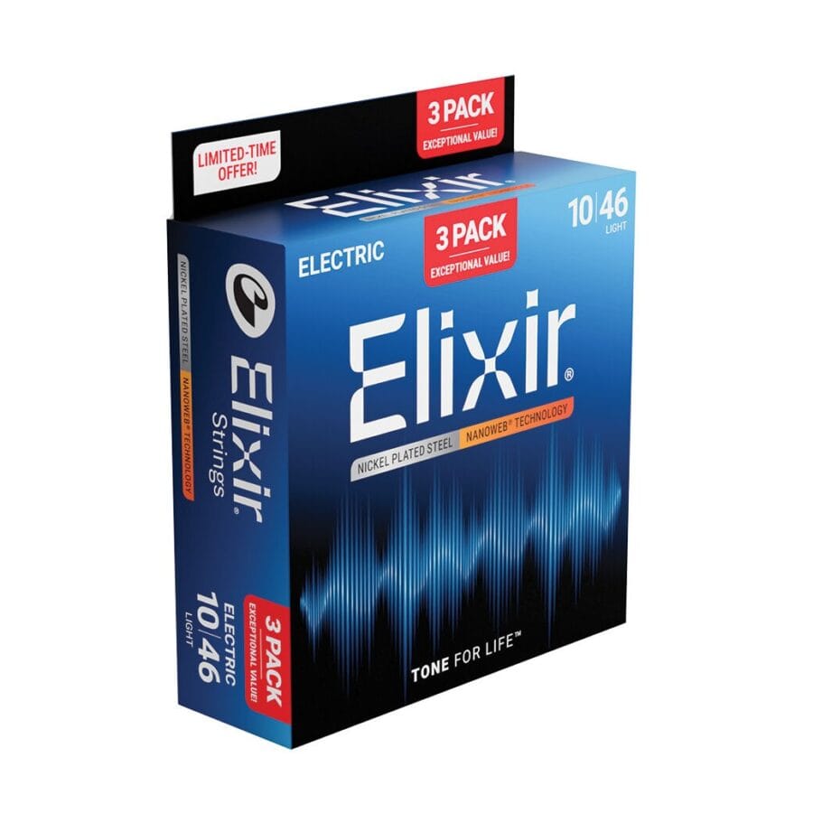 Elixir 16567 Nanoweb Electric Guitar Strings