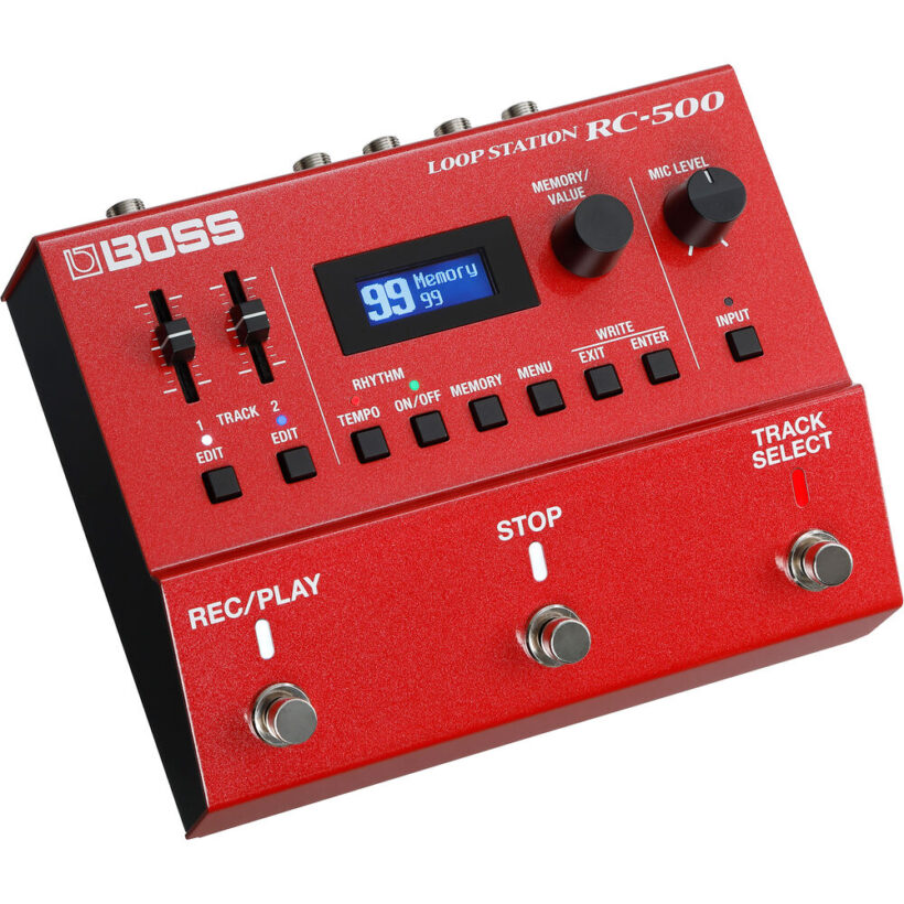 Boss Rc500 Looper Side