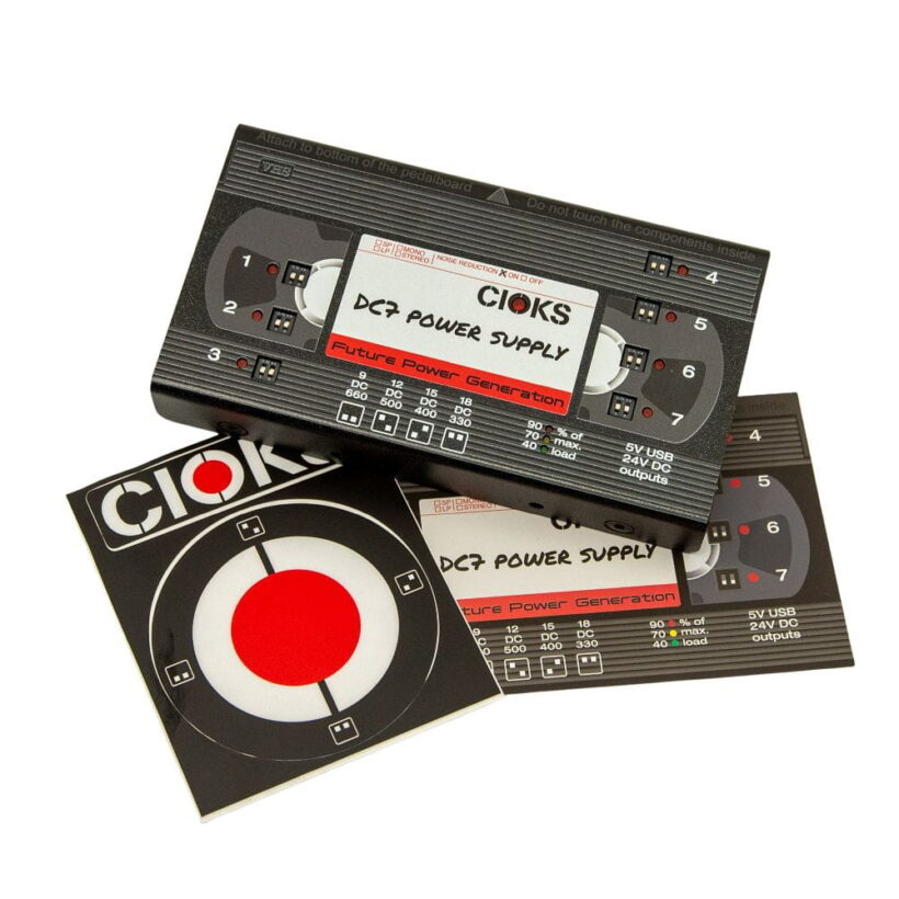 Cioks Dc7 Retro Series Cassette Edition Power Supply Set