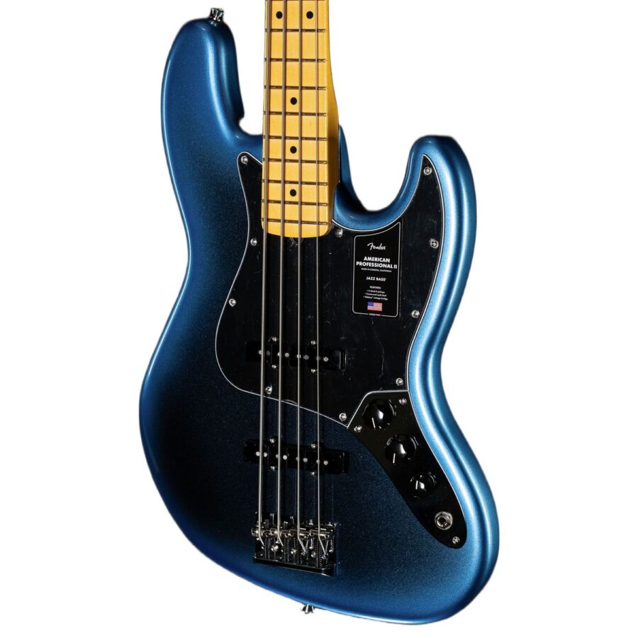 Fender American Professional I I Jazz Bass, Maple Fingerboard, Dark Night 1 X