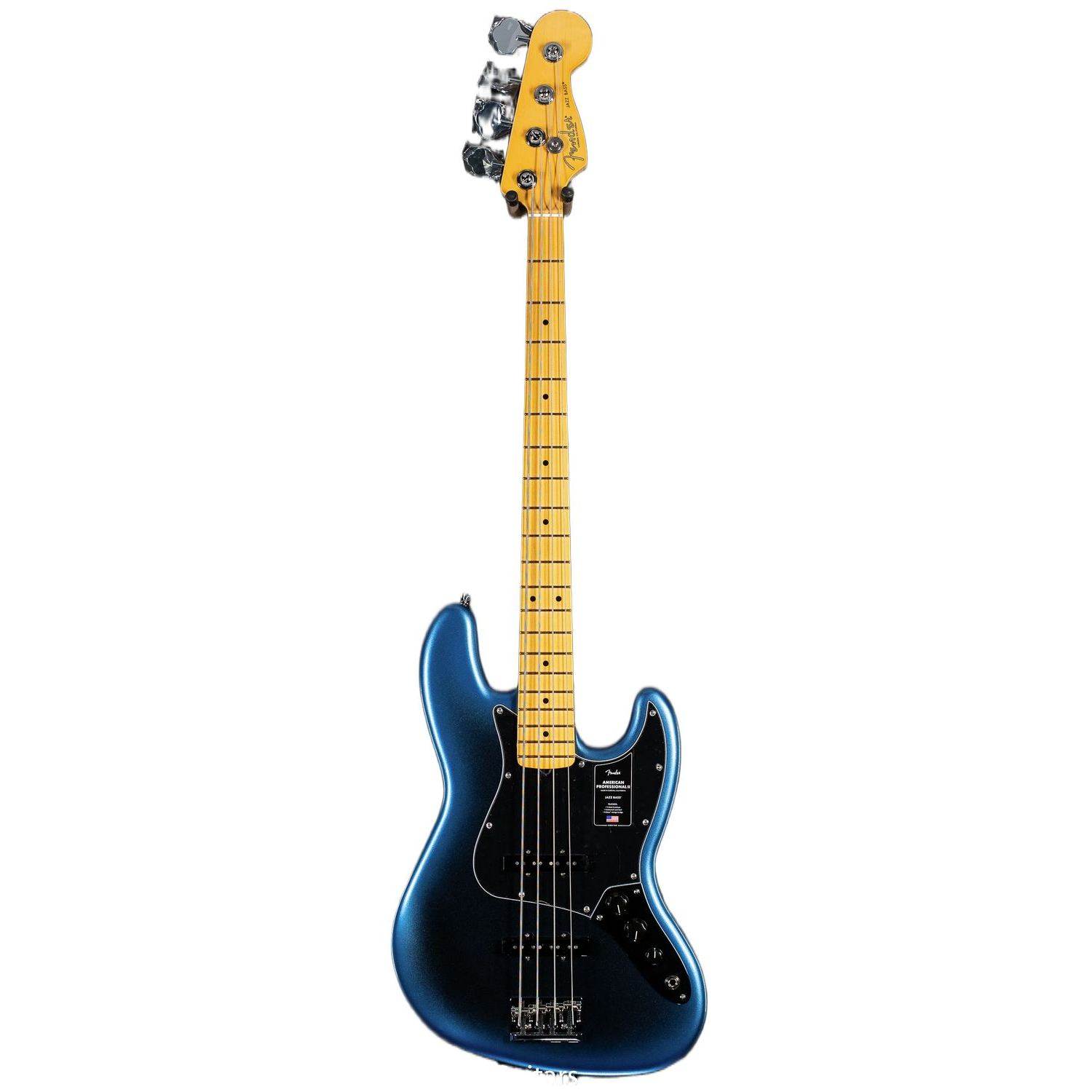 Fender American Professional I I Jazz Bass, Maple Fingerboard, Dark Night 2 X