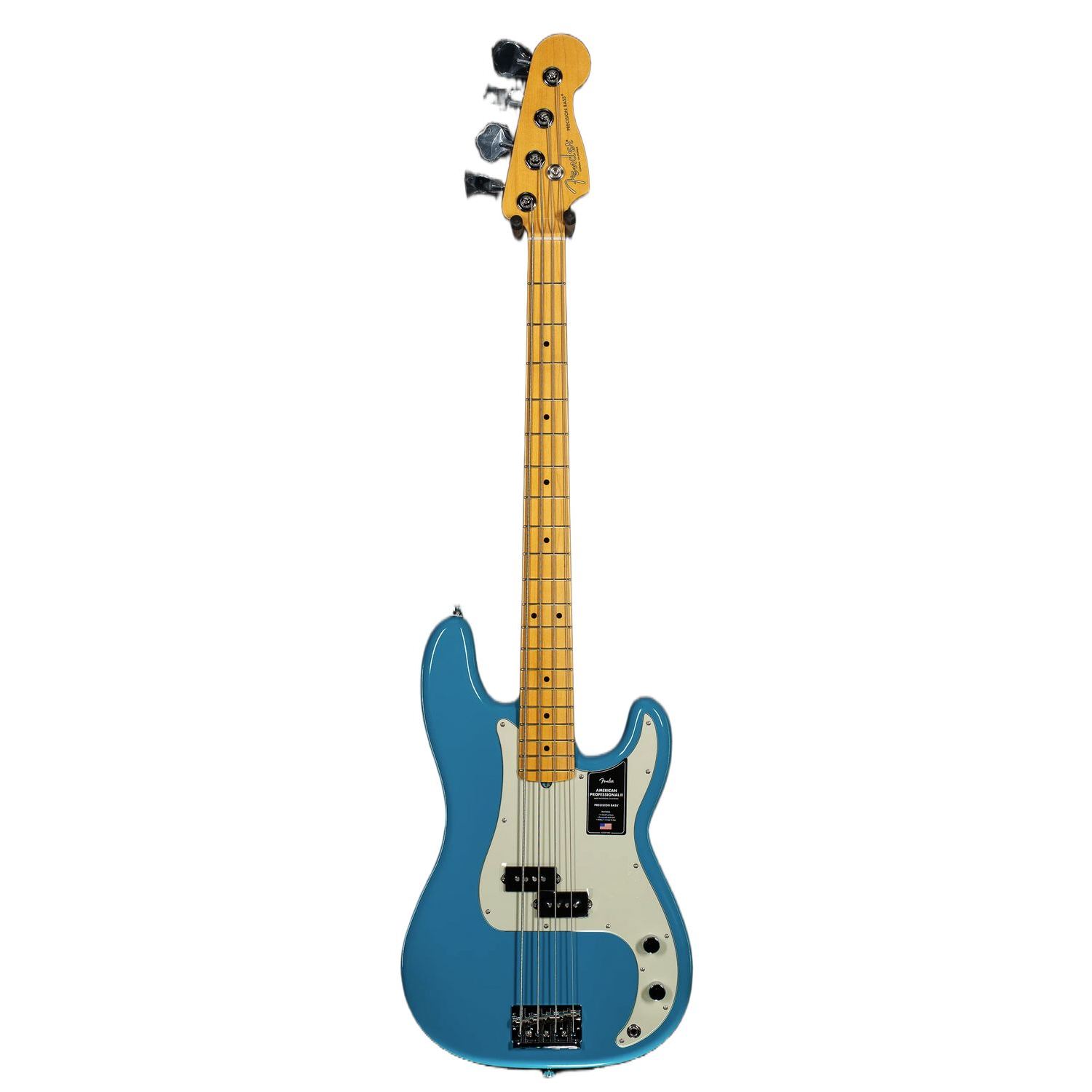 Fender American Professional I I Precision Bass Miami Blue Maple 2 X