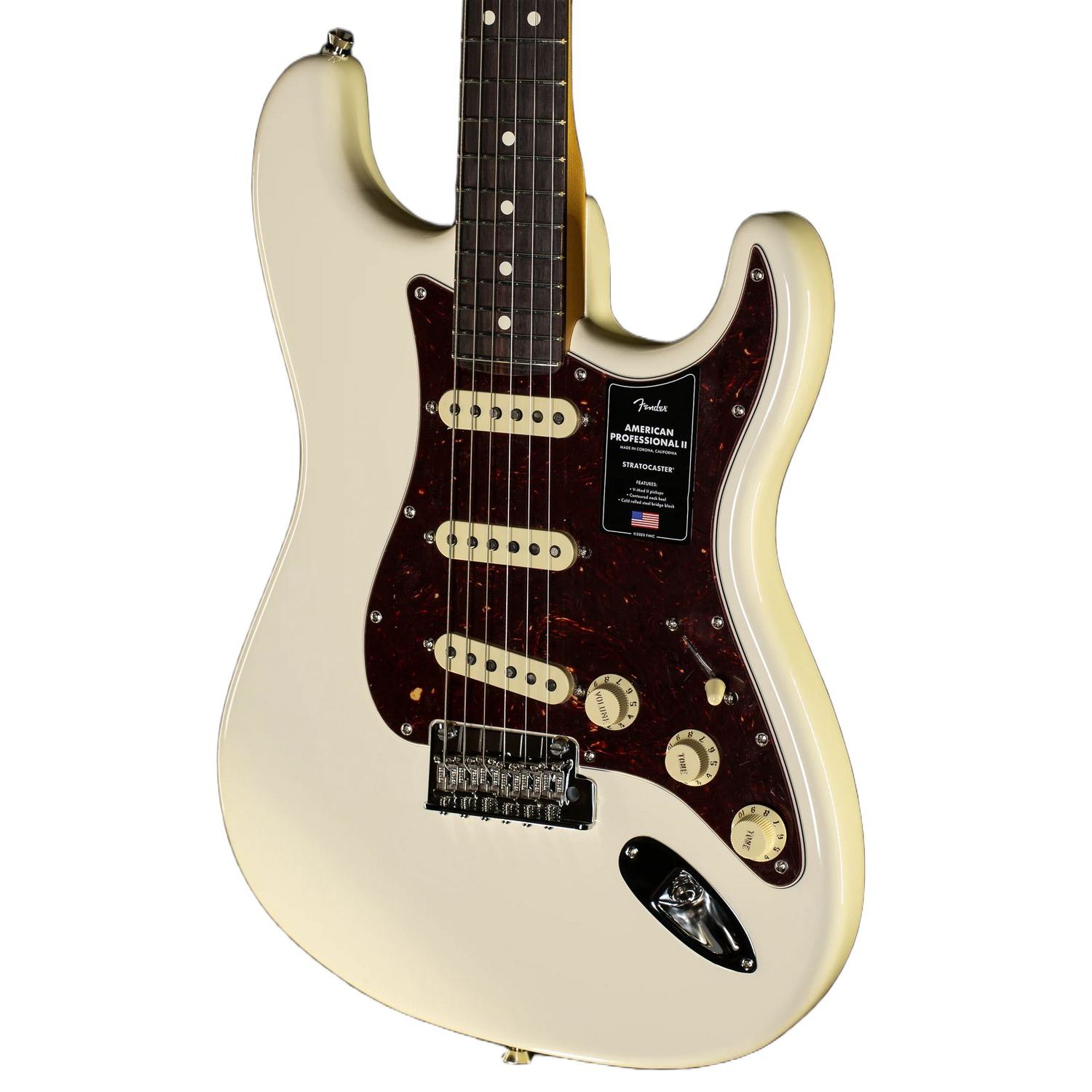 Fender American Professional I I Stratocaster Olympic White 1 X